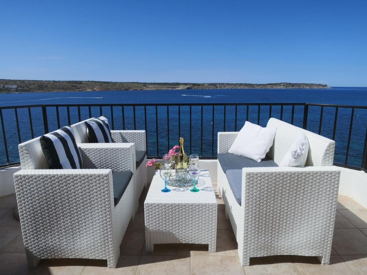 Maltaholiday Seafront Penthouse Apartamento Mellieħa Exterior foto